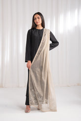 1 Piece Khadi Net Embroidered Shawl (FH0008)